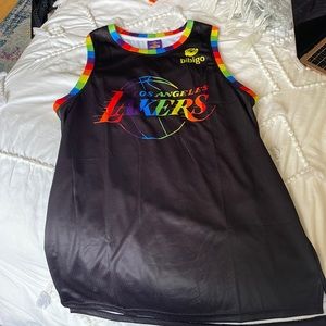 Lakers limited edition pride jersey